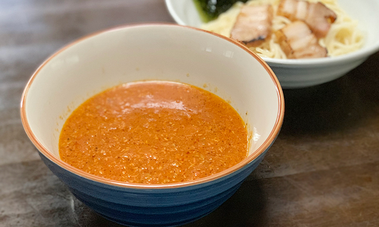 海老トマトつけ麺